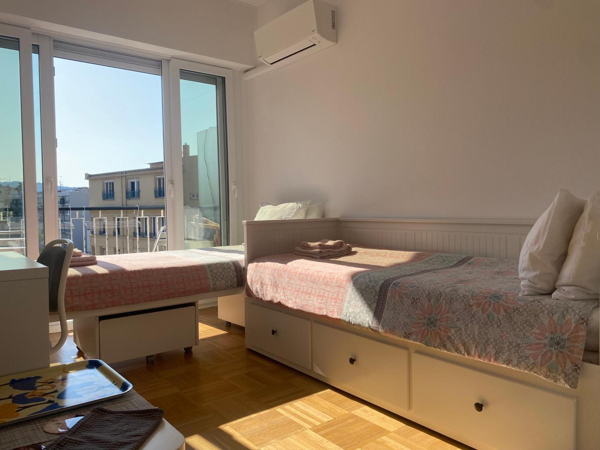 Mirela'S Private Room With Key, Ac, Lift & Balcony In The Center Of Nice On The Cote D'Azur Екстер'єр фото